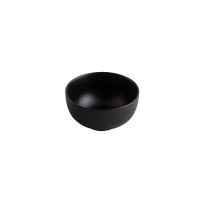 Pourpular product modern restaurant used ceramic rice bowls black bowl cast iron