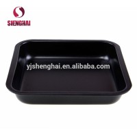 Non-stick carbon steel bakeware square shaped baking pan