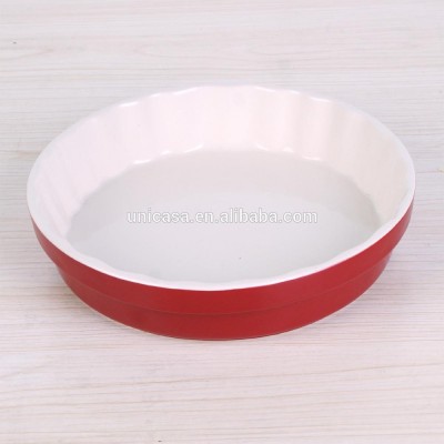 UNICASA Round Tart/Quiche Pan - Premium 9.5 inch Baking Molds - Reusable Pie Dish